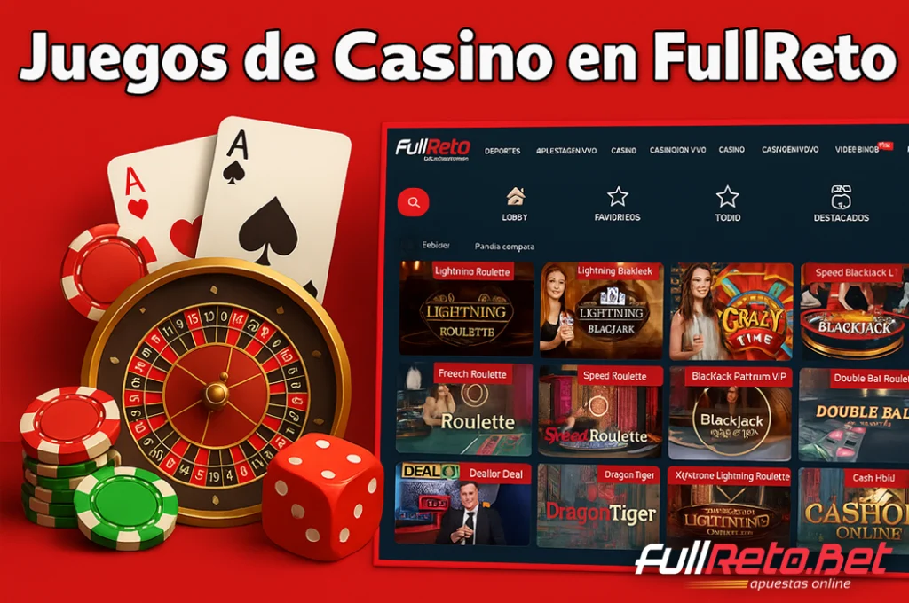 Juegos de casino en FullReto